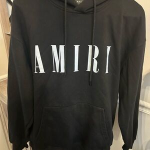 AMIRI Black Hoodie Sweater